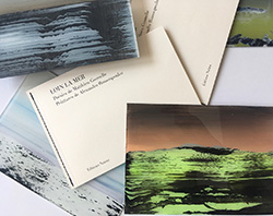 Loin la mer, poésies de Matthieu Gounelle, peintures d'Alexandra Roussopoulos